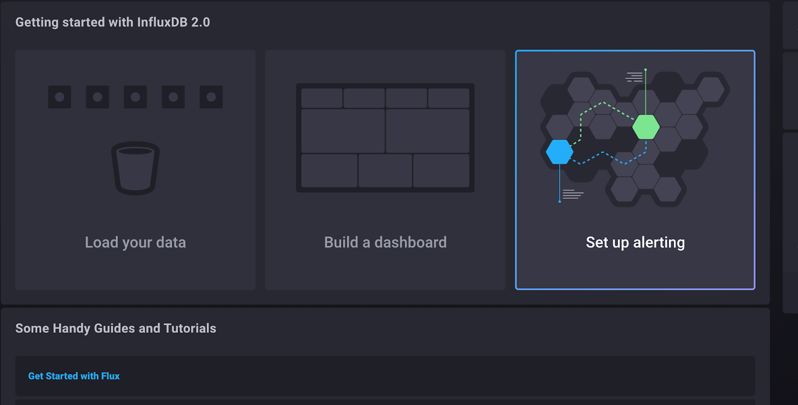 InfluxDB 2.0 - Set up an alert