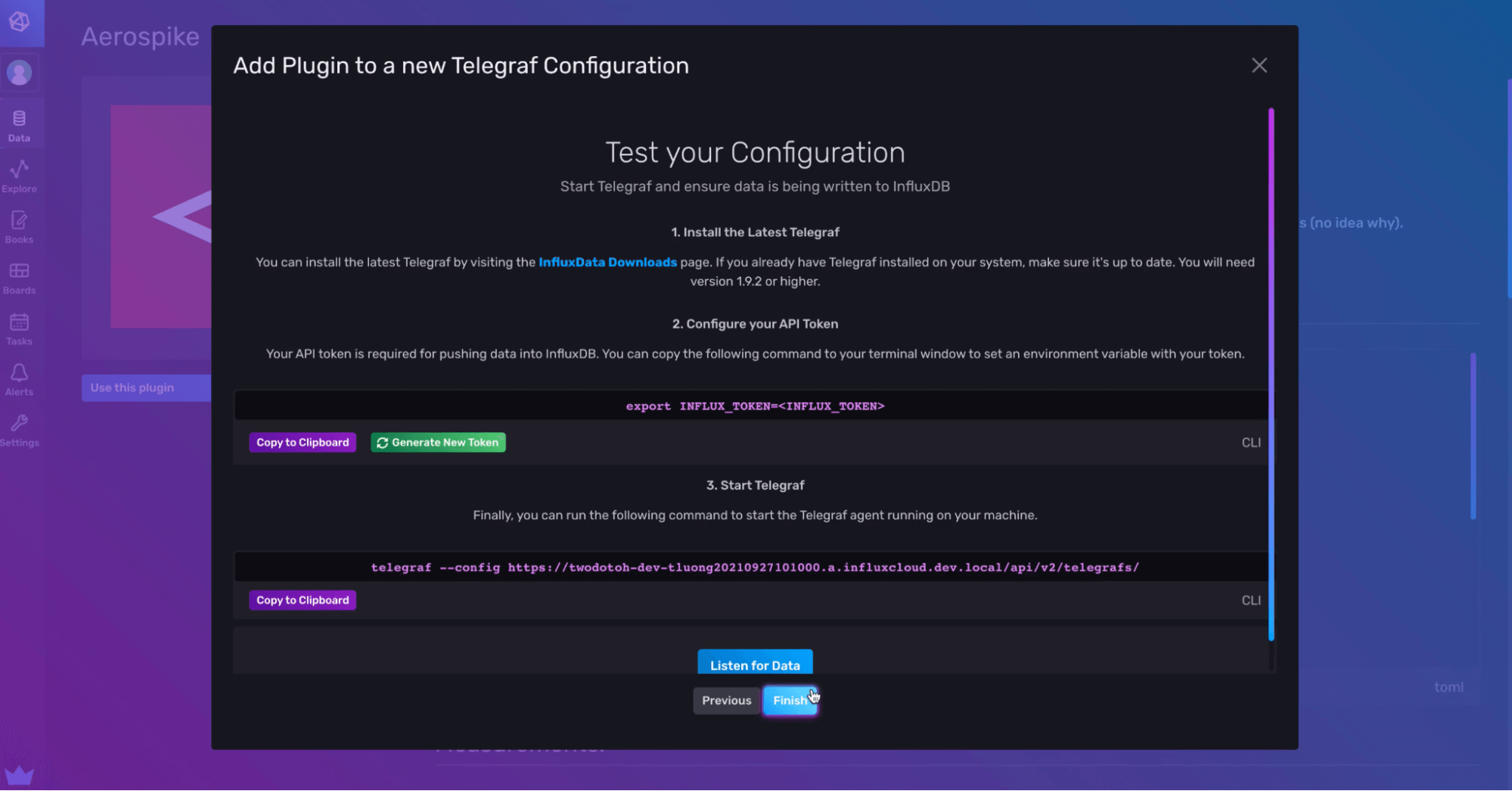Test your Configuration