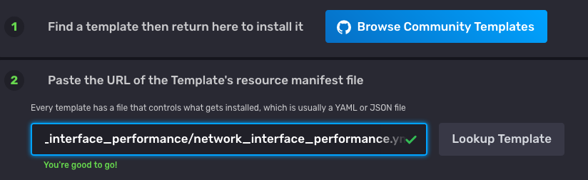 Brows community template
